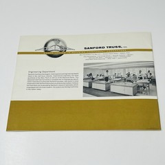 Sanford Trusses Structures Buildings Home Farm Barn Shed Motels Plans Blueprints