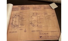 Architectural Drawings Haddonfield NJ Addition 1970s Thomas J Carroll Blueprints