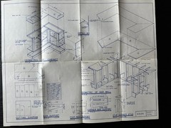 National Plan Service WET BAR #2028 Vintage 1970’s Building Plans COMPLETE!