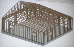 PERMIT READY 30′ x 30′ GARAGE PLAN DRAWN TO SCALE BLUEPRINTS AND MATERIALS LIST