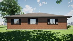 Tiny Home House Plans – 3 Bedroom, 1 bath, PDF Blue Prints, Perfect for AirBnB  