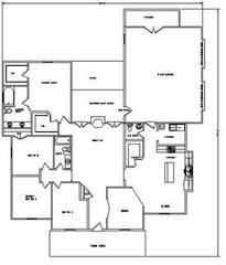 Abbigale 2161G 3 SIDING-BRICK home, house plan 4 beds, 2.5 baths PDF
