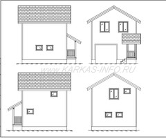 Construction Drawings/ DESIGN / PLANS / Oregon Frame Garage.