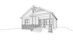 Custom 2 Bedroom 1 Bath House Plans 757 sqft Plan #2202