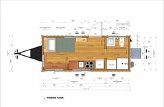 Comprehensive Building Plans for 8′ x 19.5′ Tiny Mobile Home – 156sqft