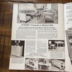 Vintage 1949 MCM Mid Century Home Hotels Apartment Plans Designs Catalog