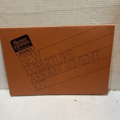 Rare Unused Vintage 1981 Better Homes And Gardens New Furniture Arrangement Kit!