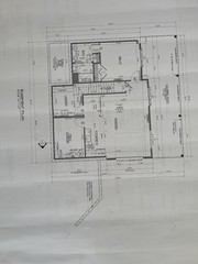 Set of Five (5) Three Page Architectural Drawings of Basement Plans Foundation