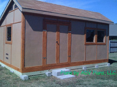 10X20 SALTBOX WOOD STORAGE GARDEN SHED PLANS 26 STYLES, GABLE GAMBREL, 8, 12, 16