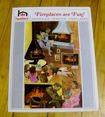 vintage 1970s HEATILATOR FIREPLACES sales brochure catalog CONSTRUCTION chimmey