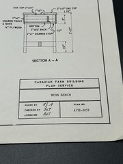 Plans for Building a Work Bench-White Pine Bureau-Canadian Lumberman’s Assoc.