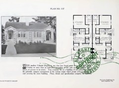 De Luxe (1924) Flats + Duplex homes CATALOG Apartments Architect Design + Plans