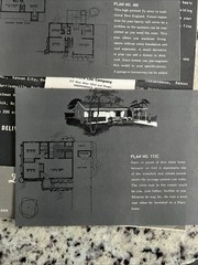 Vintage 1959 MCM Home Plan Catalog DACO Homes Dave Cox Co Independence MO