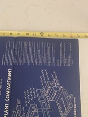 American Home Blueprint Pattern #1326 Coffee Table W/Plant Compartment MCM Vtg