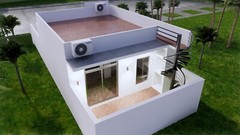20×23 One Bedroom Small House Plan 6×7 Meter 1 Bath PDF Full Plan (A4 Hard Copy)
