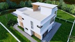 41×35 Feet Small House Plan 12.4×11 Meter 4 Beds 4 Baths Terrace (A4 Hard Copy)