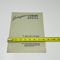 1949 Garlinghouse Economy Houses Home Blueprint Plans Brochure Catalog Book