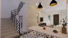 Small House Plan 23×33 Feet 7×10 Meter 4 Beds 3 Baths Flat Roof (A4 Hard Copy)
