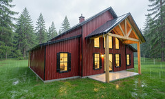 2,020 Sqft (Living) Modern Farm House with – 3 Bd, 2 Ba,