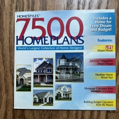 VINTAGE HomeStyles 7500 Home Plans Design Software (PC, 1999) 4-Disc CD-ROM Set