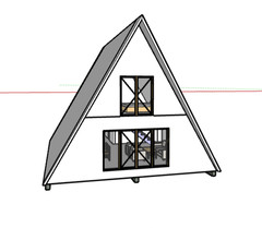 Modern House Plan, American Style House, Barndominium House, Farm House- TRİ