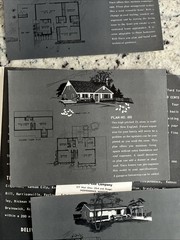 Vintage 1959 MCM Home Plan Catalog DACO Homes Dave Cox Co Independence MO