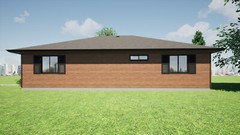 Tiny Home House Plans – 3 Bedroom, 1 bath, PDF Blue Prints, Perfect for AirBnB  