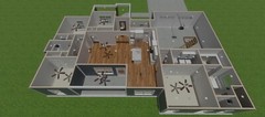 1774 sq.ft., 4 Bedroom, 2 Bath, 2-car garage – Craftsman Home / House Plan