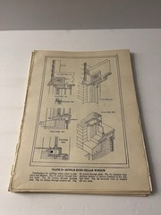 Original 1912 William A. Radford Window Framing Construction Plates Lot of 23 –
