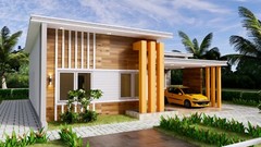 40×36 Feet House Plans 12×11 Meter 3 Beds 3 Baths Flat Roof PDF (A4 Hard Copy)