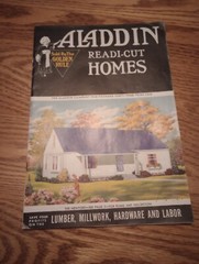 2 “ALADDIN READI-CUT HOMES”. HOUSE PLANS “PRE-CUT” & SHIPPED-HOME KIT 1949 1951