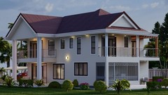 4 Bedroom House Plan [modern ]