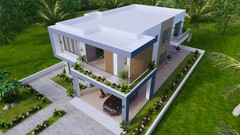 30×49 Feet House Plans 9×15 Meter 5 Beds 7 Baths Terrace Roof PDF (A4 Hard Copy)