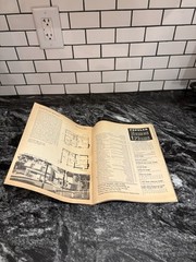 Vtg 1978 Illustrated Popular Homes & Plans 66th Edition Blueprints Magazine MCM