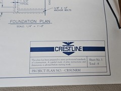 Crestline Room Addition Blueprints Complete Set Of 8
