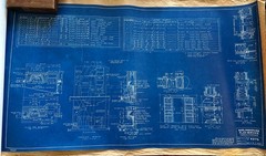 1955 Garlinghouse Plan Service #6375 6 Pgs. Blueprints Modern MidCentury Home