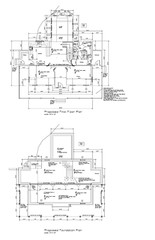 HOUSE PLANS COLONIAL PLANS 2600 SF 3BR-2.5B- COLONIAL PLANS #1804