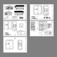 44×48 Apartment with 2-Car 1-RV Garage – PDF FloorPlan – 1,648 sqft – Model 1