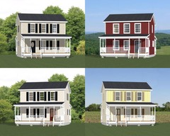 24×24 Houses — PDF Floor Plans — Model 6