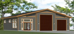 50×48 1-RV 1-Car Garage 2 Br 1.5 Ba – PDF FloorPlan – 2,274 sqft – Model 5E