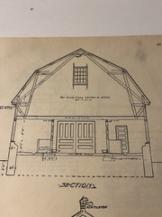 Original 1912 William A. Radford Barn Construction Plates Lot of 2