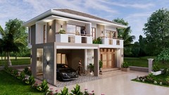 38×30 House Design Plan 11.5×9 Meter with 3 Bedrooms Full PDF (A4 Hard Copy)