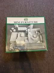 Vintage Plan it Kit 3 Dimensional MCM Furniture Arranging Kit-Room Planning