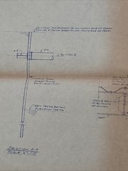 Vintage 1967 Blueprint Civil Engineering Plans Goldblatts Rockford IL