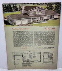 VTG Best Home Plan 1978 Mid Century Modern House Design Floor Plan Blueprints