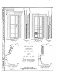 Architectural House Plans, Belle Grove Plantation of Louisiana