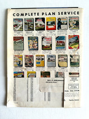1950’s Mid Century Style Homes in Brick w/ Floor Plans- 32 in Color