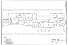 Montpelier, a Southern Colonial Country Mansion, printed architectural plans