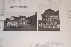 Vintage Women’s Day House Plans, Blue Print, A Small House WD Award Winner, 1982