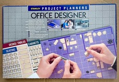 Stanley Project Planners Office Designer Scale Gridboard 1988 90-368